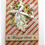 Kartka świąteczna z dzwonkami - 