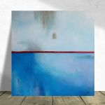 Abstrakcja-obraz akrylowy formatu 70x70 cm  - 