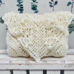 Chusta ślubna handmade ręcznie robiona miękka elegancka ecru - ręcznie robiona chusta ślubna