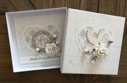 Kartka i pudełko na komunię świętą 2