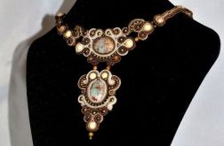 kolia wiktoriańska ,naszyjnik