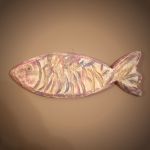 Kolorowe rybki, ręcznie robione, ryby - Ryba mała wielokolorowa