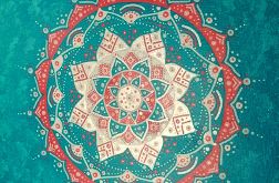 Mandala Jasny Umysł ręcznie malowana