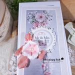Kartka na ślub Mr&Mrs - szczegóły
