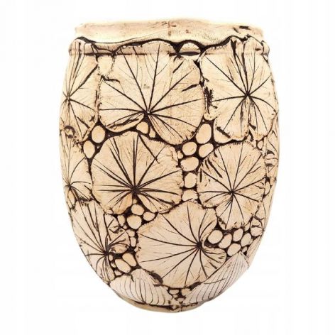 Doniczka Ceramiczna Piękna Chwila. Doniczka Ręcznie Robiona (Handmade)