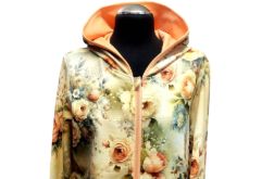 Bluza Rege, kwiaty beż L/XL