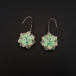 Wiszące Kolczyki "Chrysolite" - kolczyki na urodziny