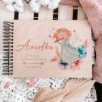 Pamiątka komunijna album ANIOŁEK GRAJĄCY  - pamiątka pierwszej komunii świętej album aniołek loo loo dream