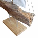 Żaglowiec, statek ze starego drewna /11/ rękodzieło, handmade - 