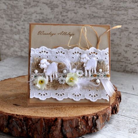 Kartka Wielkanocna eko