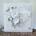 Ślubny komplet w bieli i delikatnej szarości  - białe1d