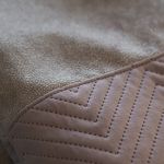 Beżowo-różowy plecak z suwakiem - 