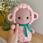 Owieczka pluszowa, Maskotka owca, Przytulanka dla dziecka - 