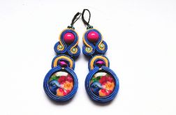 Blue Bird kolczyki sutasz