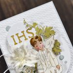 IHS - I Komunia dla chłopca II - IHS - detal I