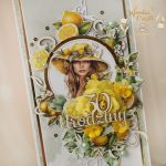 Kartka urodzinowa dla kobiety "Lemon" GOTOWA - 
