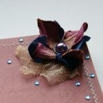 Notes/Pamiętnik 'bordo i kwiaty' - 