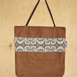 Brown bandana - torba na zakupy