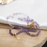 Naszyjnik "Stellar Harmony" - Magia Równowagi z Ametystem - 