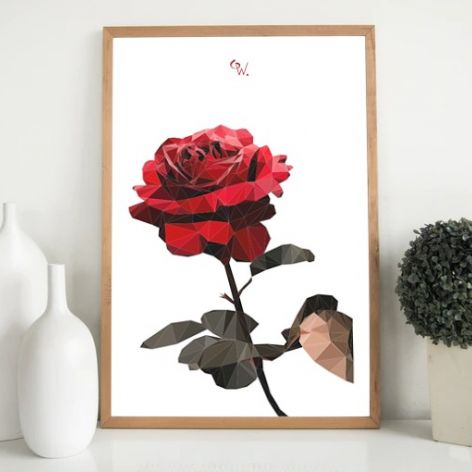 Plakat "Róża"