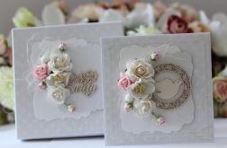 Kartka na chrzest z pudełkiem 1c