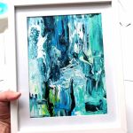 Prezent na urodziny - obraz abstrakcja - Passe-partout