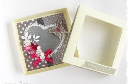 Kartka na ślub w pudełku