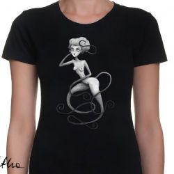 Wężowa - damski t-shirt - różne kolory