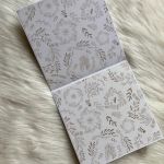 ślubna card w kolorze kremowym - Kartka wewnątrz z miejscem na tekst ( wydrukowany na białym papierze