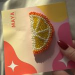 Broszka "Pomarańczka" - 3