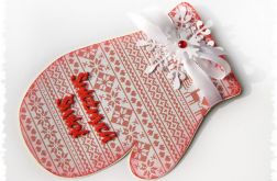 Rękawica - kartka świąteczna