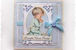 Kartka na Chrzest dla chłopca