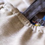 Kremowo-szara torba plecak 2w1 - 