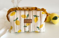 Kosmetyczka z falbanką LEMON