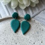 „EDITH” kolczyki z glinki polimerowej - „EDITH” kolczyki z glinki polimerowej