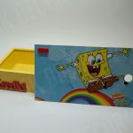 Pudełko na kredki lub pisaki SpongeBob Kanciastoporty - pudełko na kredki i pisaki