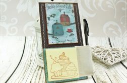 Notes na lodówkę -w starym kredensie