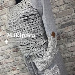 Tunika / sweterek  szara M