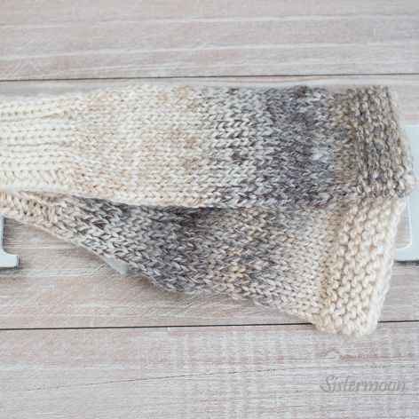 Mitenki z wełną Beże i Brązy