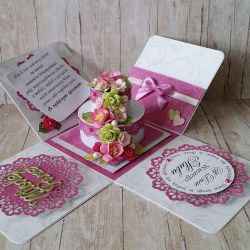 Pudełko niespodzianka z okazji ślubu