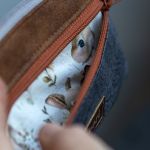 Brązowo-szary portfel damski - 