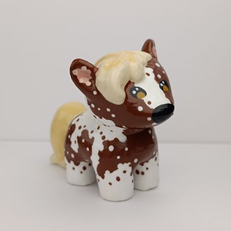 Figurka Brązowy Koń Konik Miniaturka