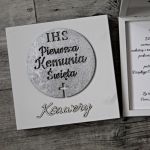 Podziękowanie Komunijne dla Matki Chrzestnej - Podziękowanie dla Matki Chrzestnej z okazji komunii świętej, pierwsza komunia święta podziękowania mama chrzestna