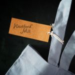 Ręcznie malowana torba tote shopper YOGA - na dzień kobiet