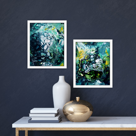 Prezent na urodziny - zestaw obrazów