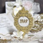 Komunijny exploding box w różu - z życzeniami - Box IHS - detal III