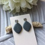 „JOELLE” kolczyki z glinki polimerowej - „JOELLE” kolczyki z glinki polimerowej