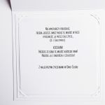 Kartka ślubna romantyczna z bukietem róż  - Ślubna kartka z wyjątkowymi życzeniami