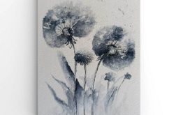 Dmuchawce-akwarela formatu 18/12,5 cm