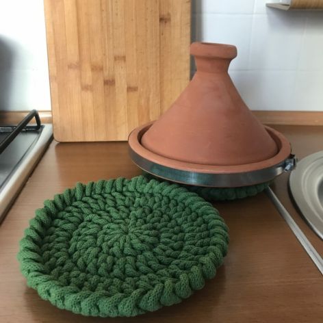 Podkładka pod kubek ,2szt., podkładka na stół okrągła 15cm .